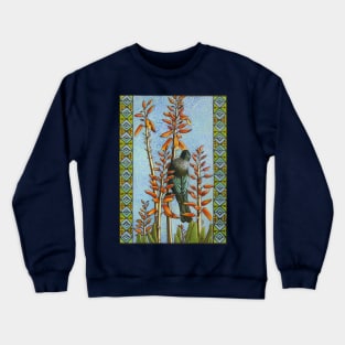 Tui in the succulents Crewneck Sweatshirt